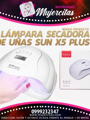 LAMPARA DE UÑAS UV/LED SUN X5PLUS