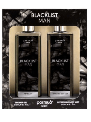 PORMUA SET BLACKLIST MAN 240 ml.